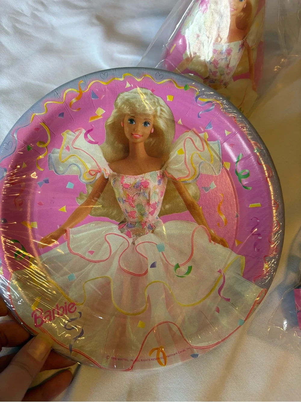 1994-1996 NEW Lot of 11 Vintage Barbie Birthday Party Supplies Sealed RARE